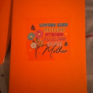 3 Vibrant Orange Notebook